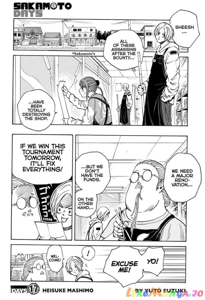 Sakamoto Days chapter 17 - page 2