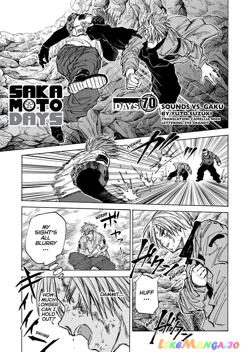 Sakamoto Days chapter 70 - page 1