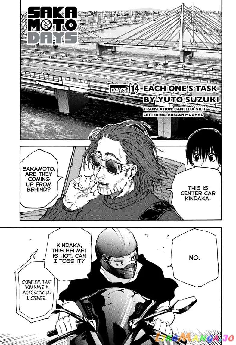 Sakamoto Days chapter 114 - page 2