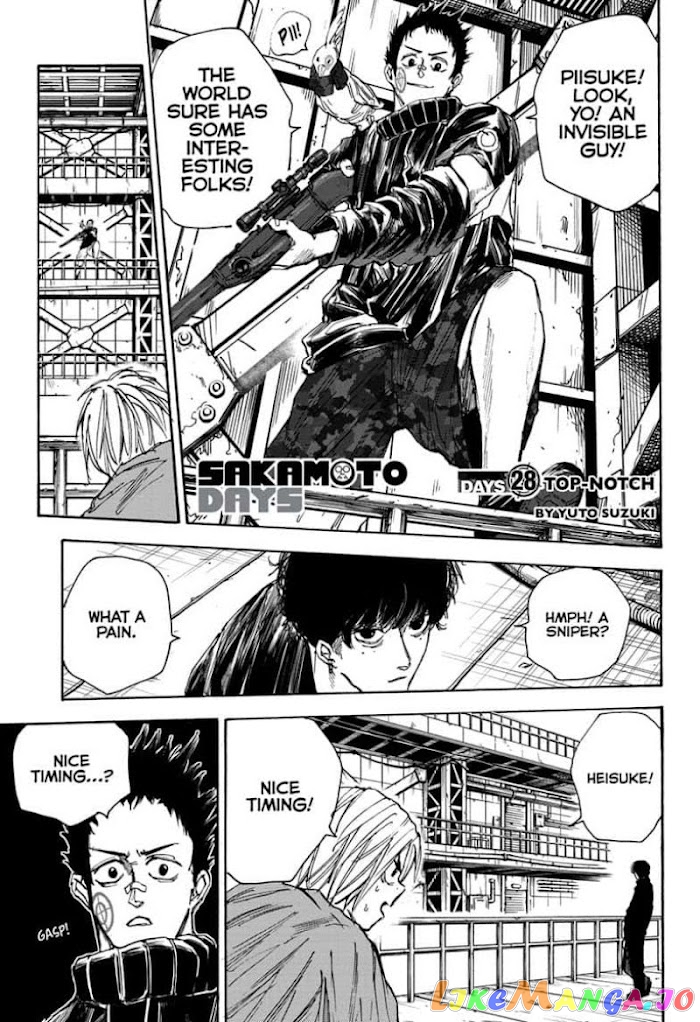 Sakamoto Days chapter 28 - page 1