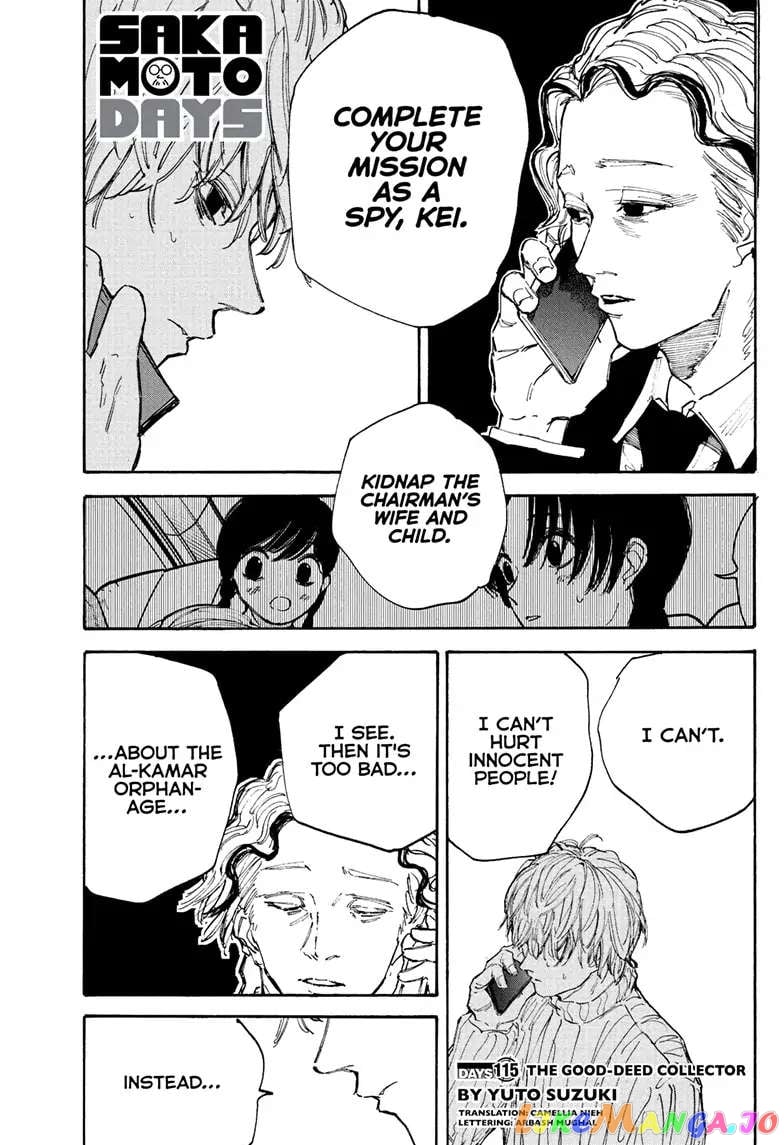 Sakamoto Days chapter 115 - page 1