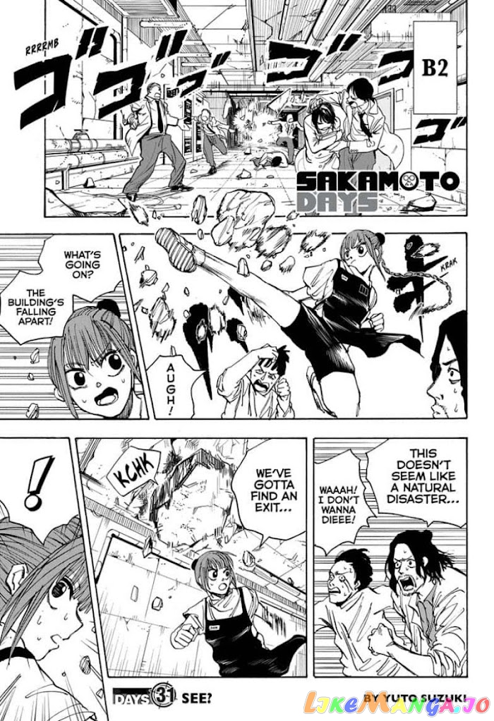 Sakamoto Days chapter 31 - page 1