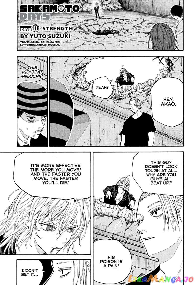 Sakamoto Days chapter 118 - page 2