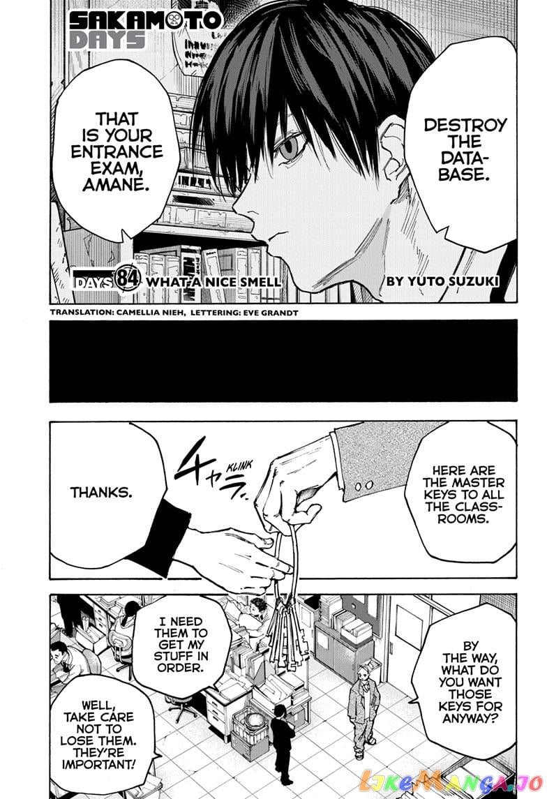 Sakamoto Days chapter 84 - page 1