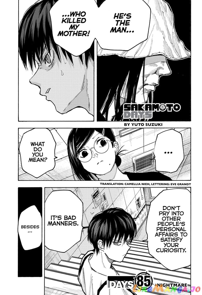 Sakamoto Days chapter 85 - page 1