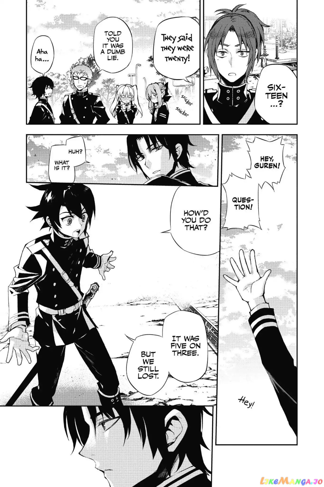 Seraph Of The End chapter 26 - page 14