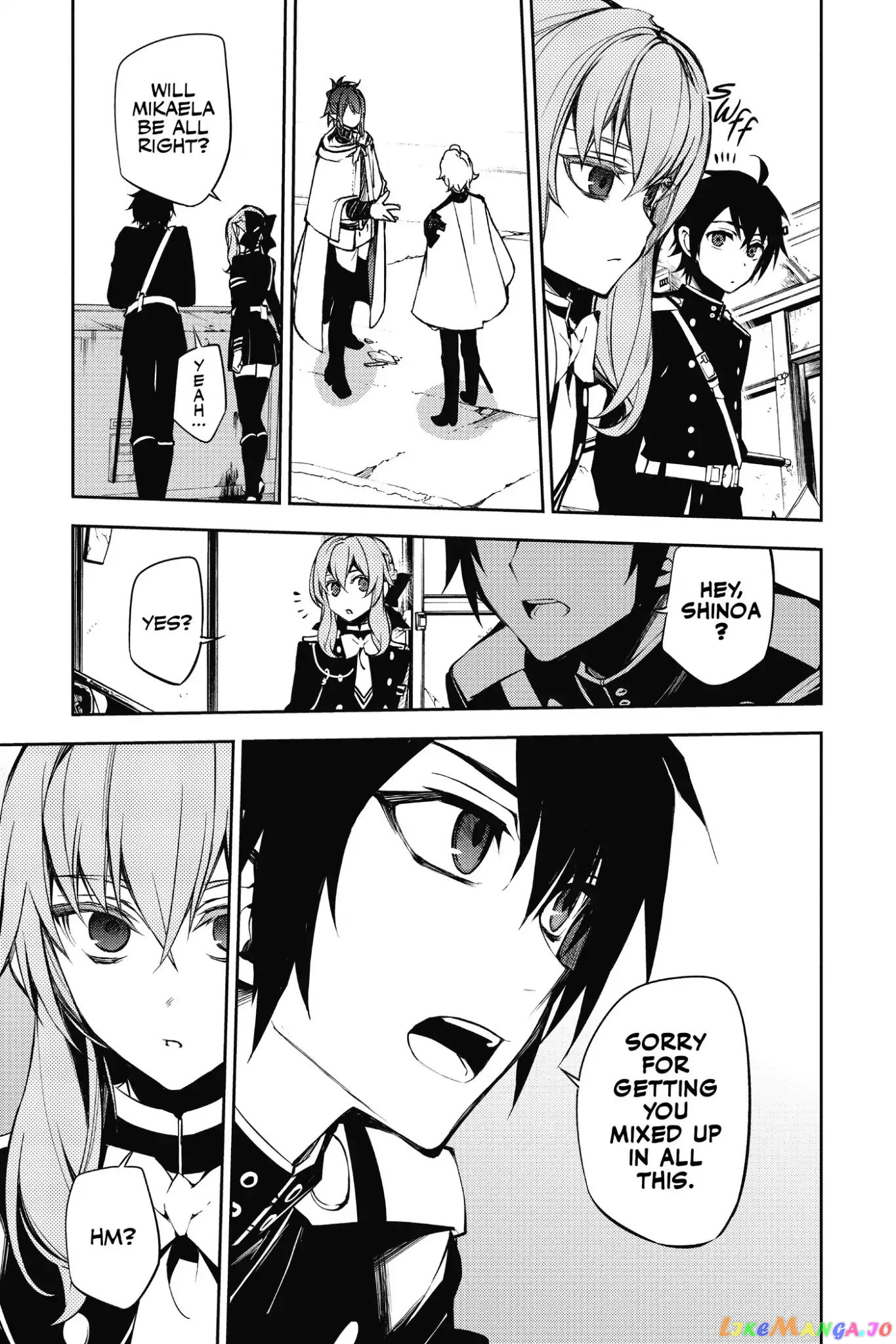Seraph Of The End chapter 51 - page 12