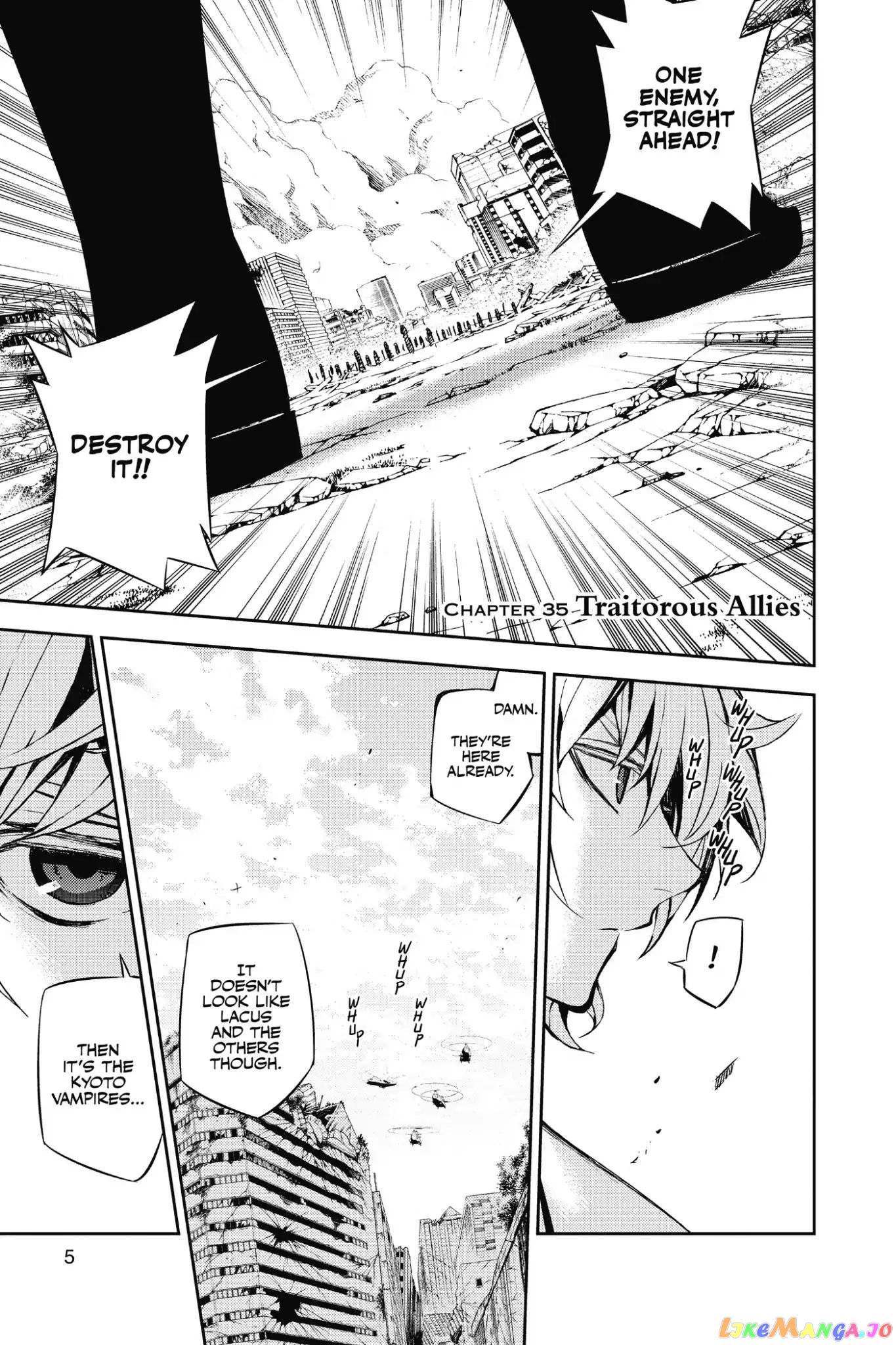 Seraph Of The End chapter 35 - page 5