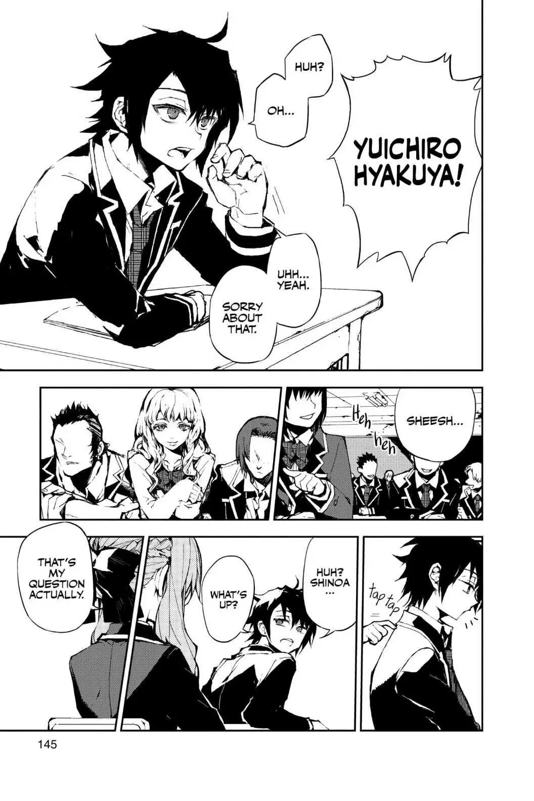 Seraph Of The End chapter 63.5 - page 7