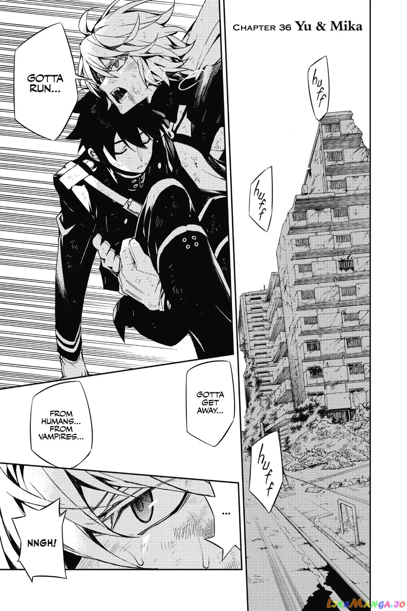 Seraph Of The End chapter 36 - page 1