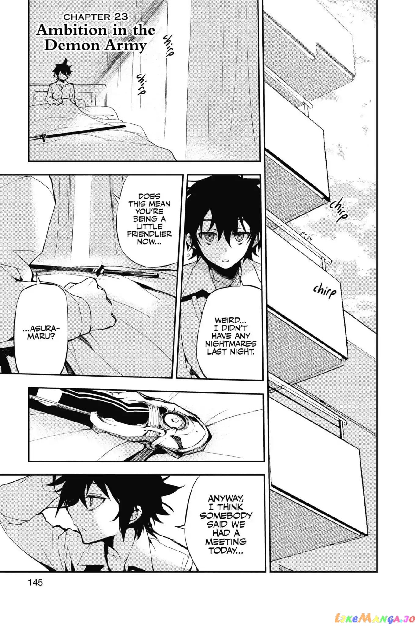 Seraph Of The End chapter 23 - page 1
