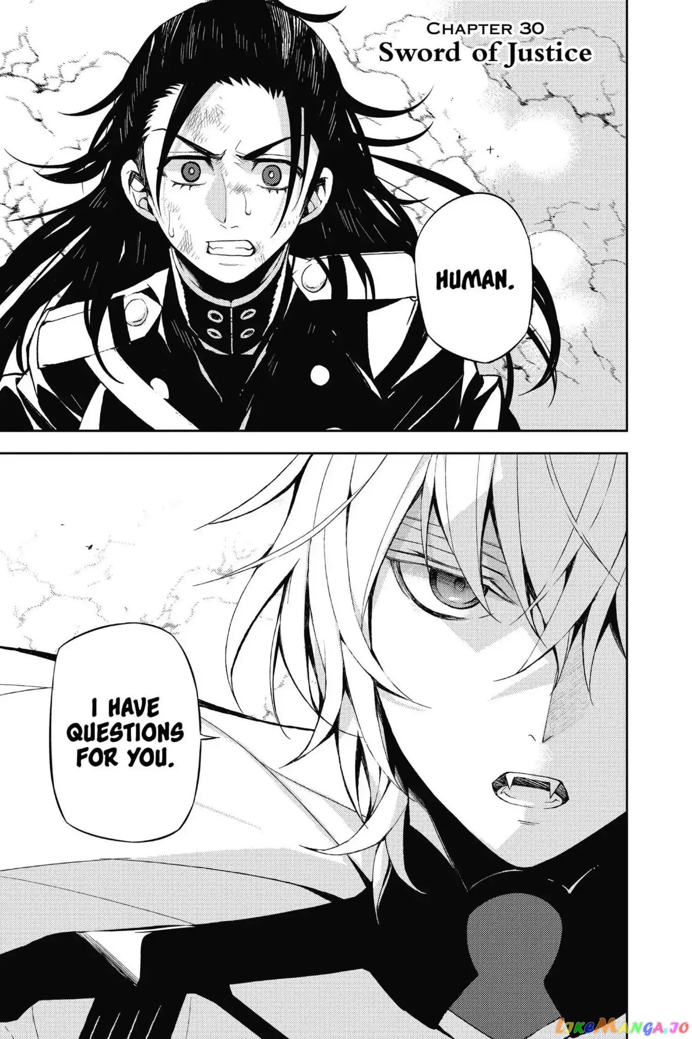 Seraph Of The End chapter 30 - page 1