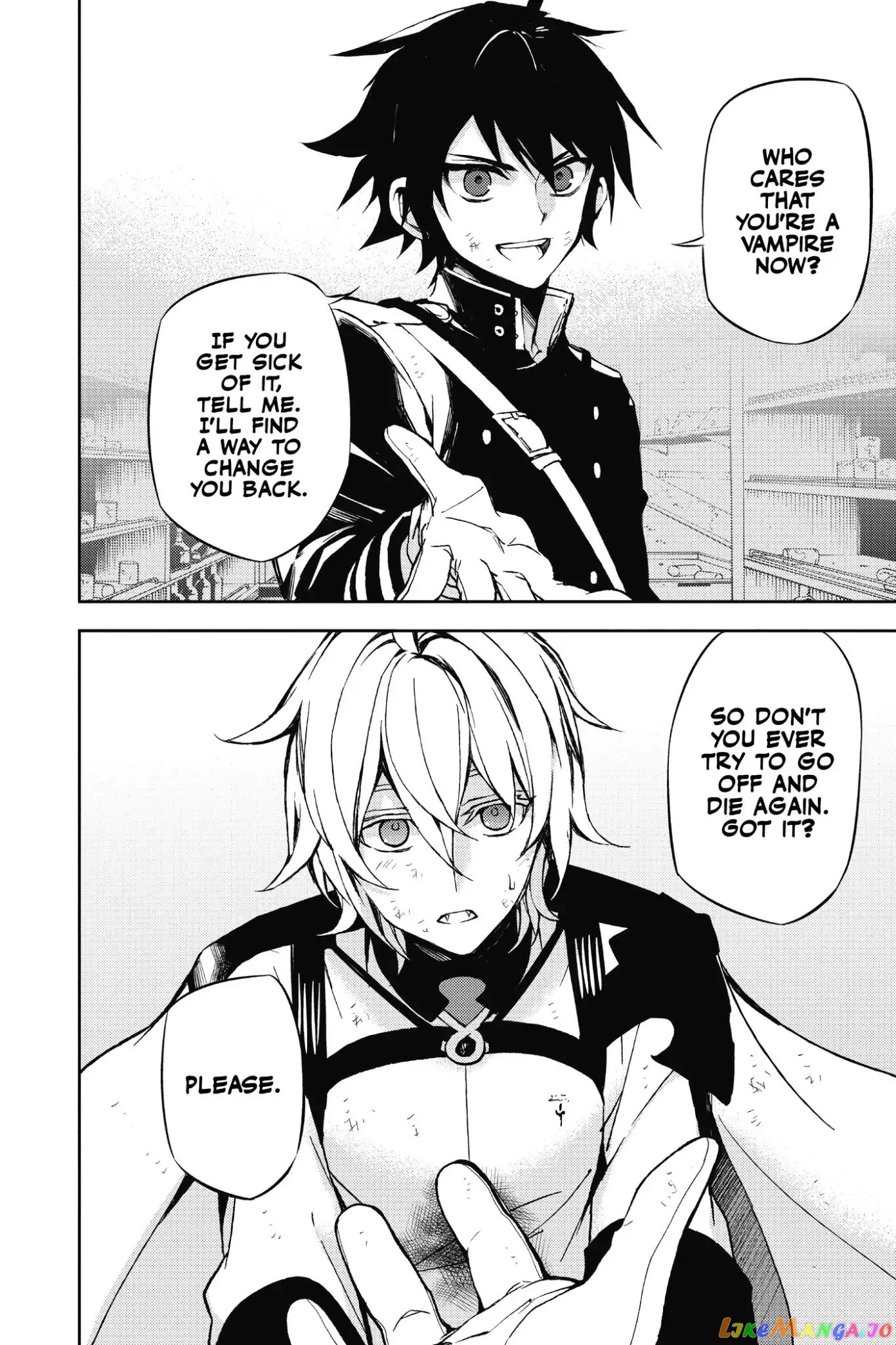 Seraph Of The End chapter 37 - page 8