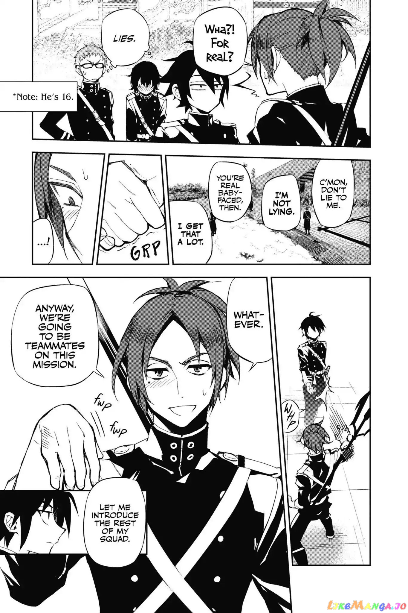 Seraph Of The End chapter 25 - page 7