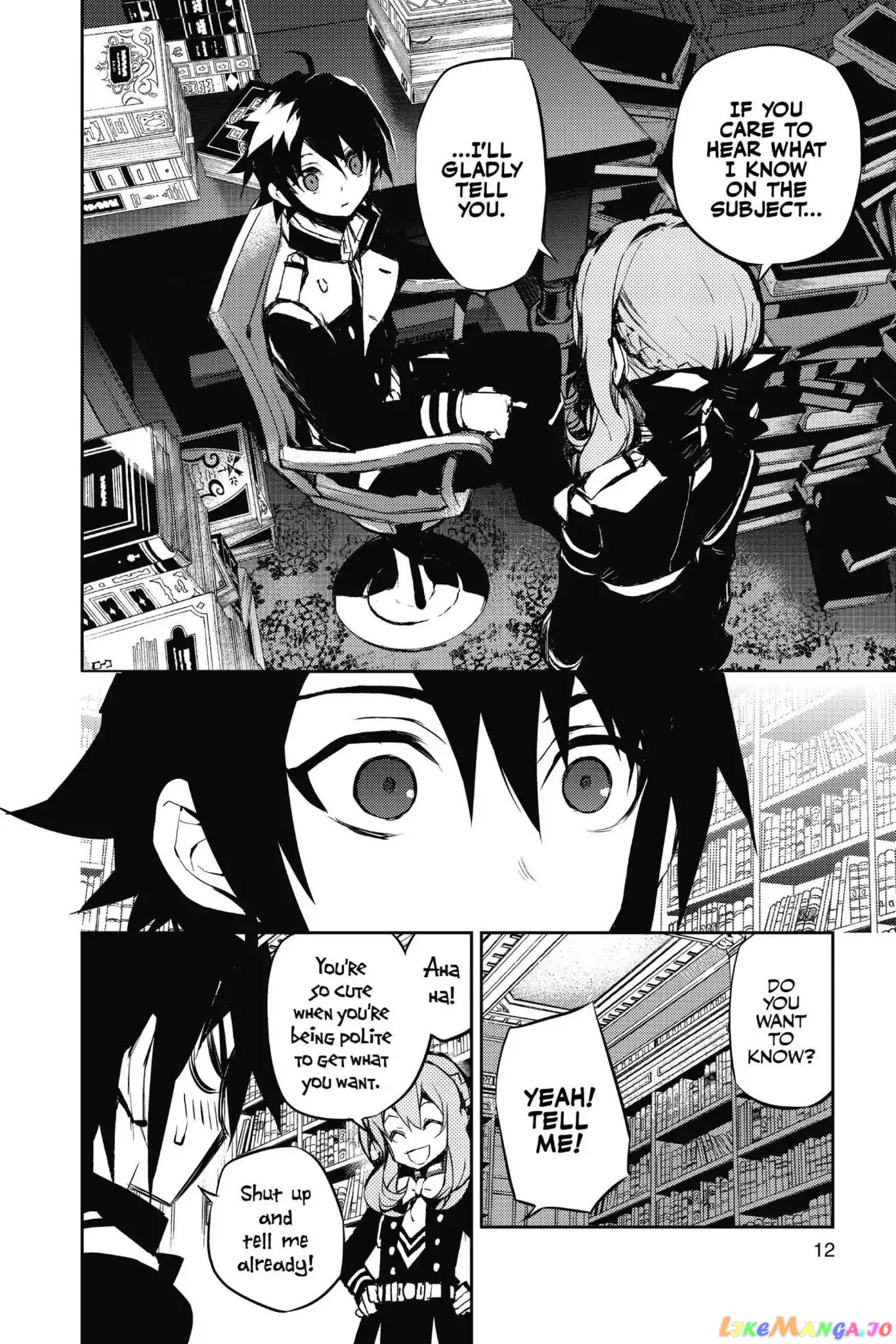 Seraph Of The End chapter 16 - page 12