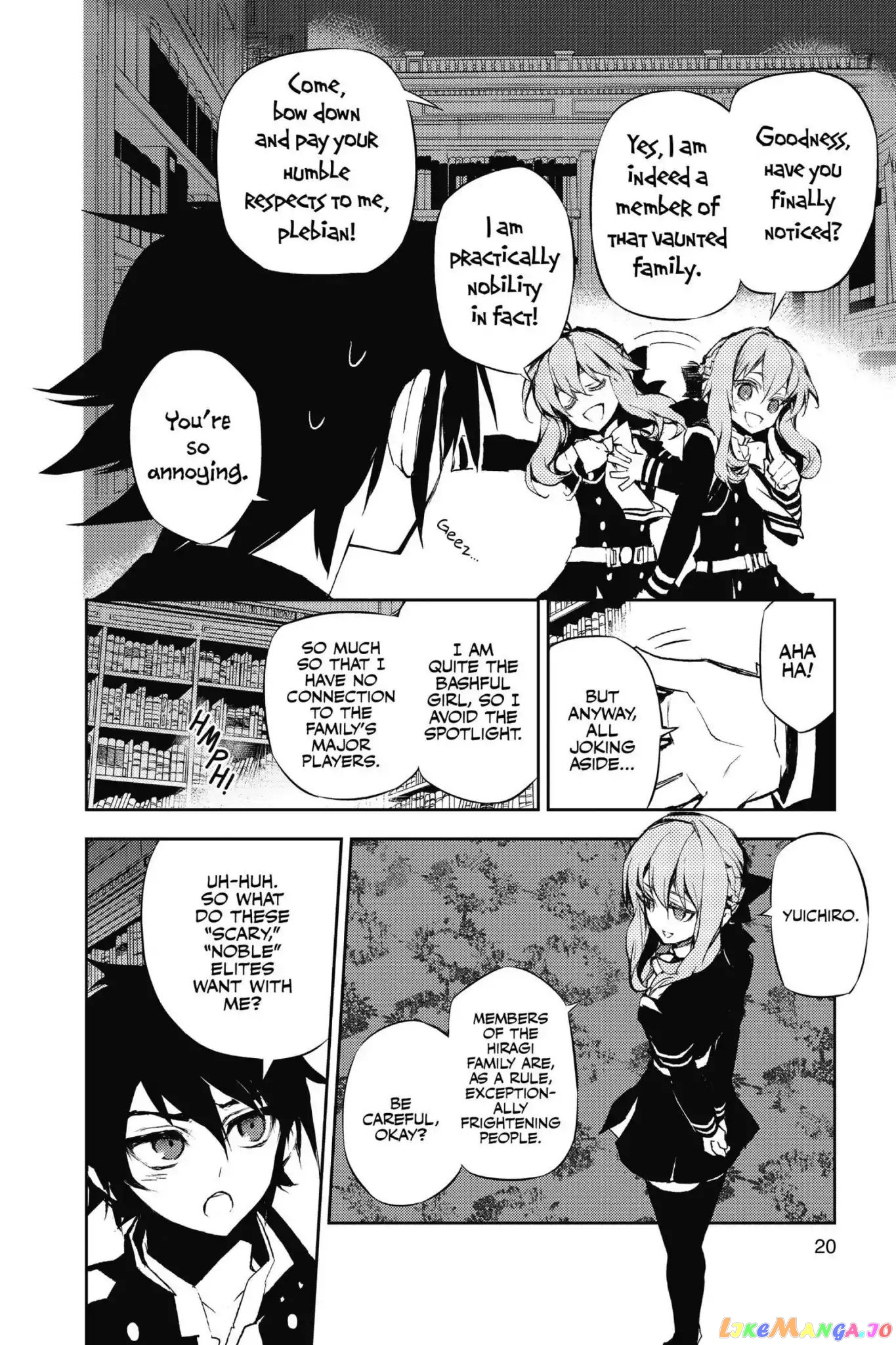 Seraph Of The End chapter 16 - page 19