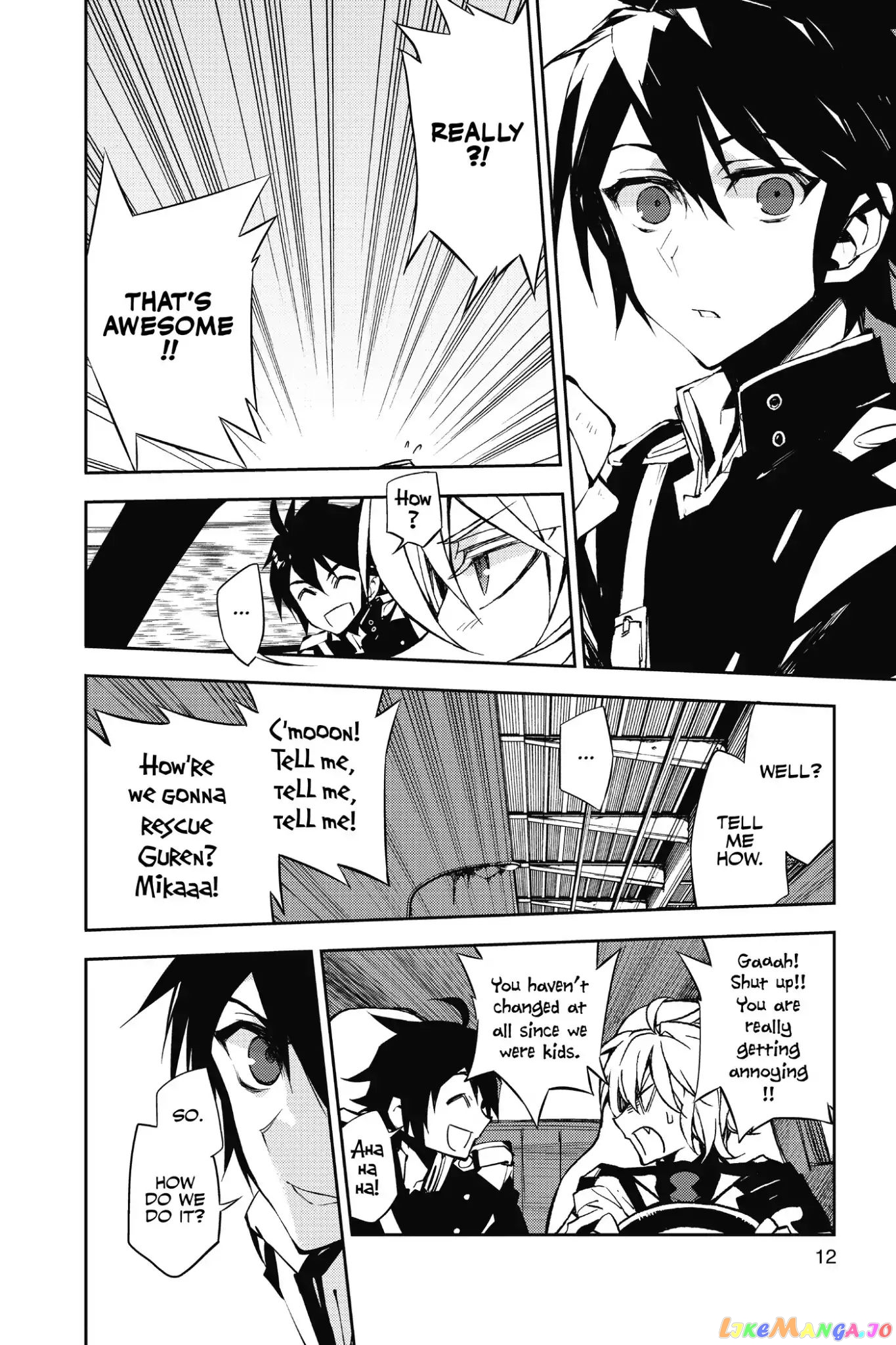 Seraph Of The End chapter 39 - page 12