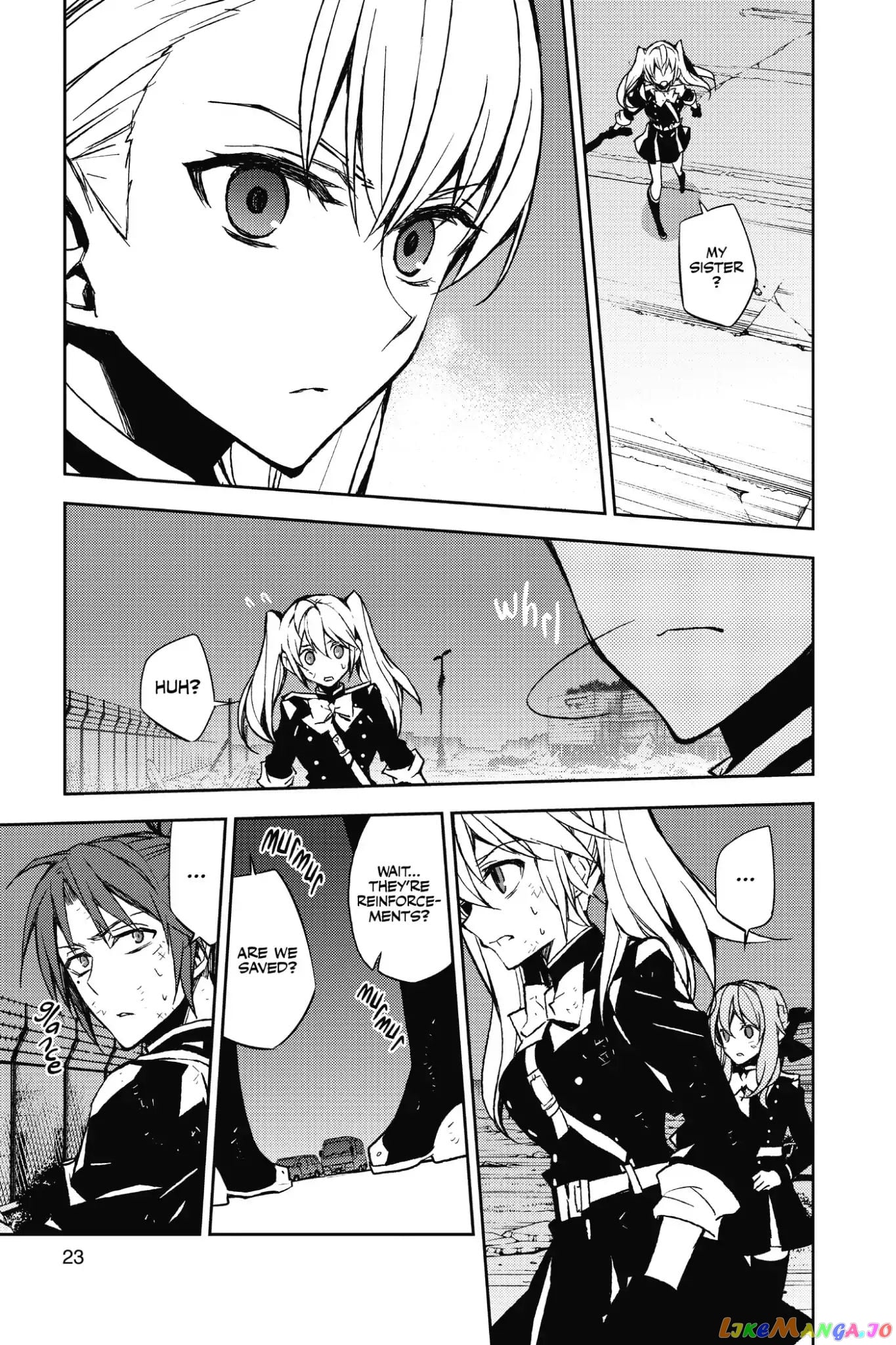 Seraph Of The End chapter 39 - page 23