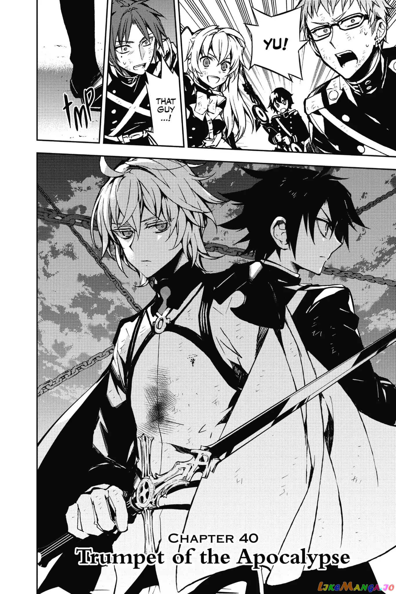 Seraph Of The End chapter 40 - page 2