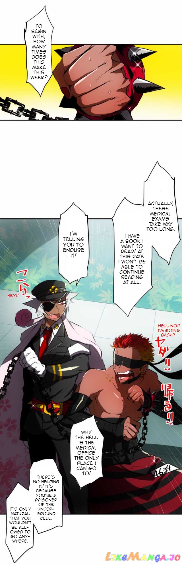 Nanbaka - Manga chapter 56 - page 12
