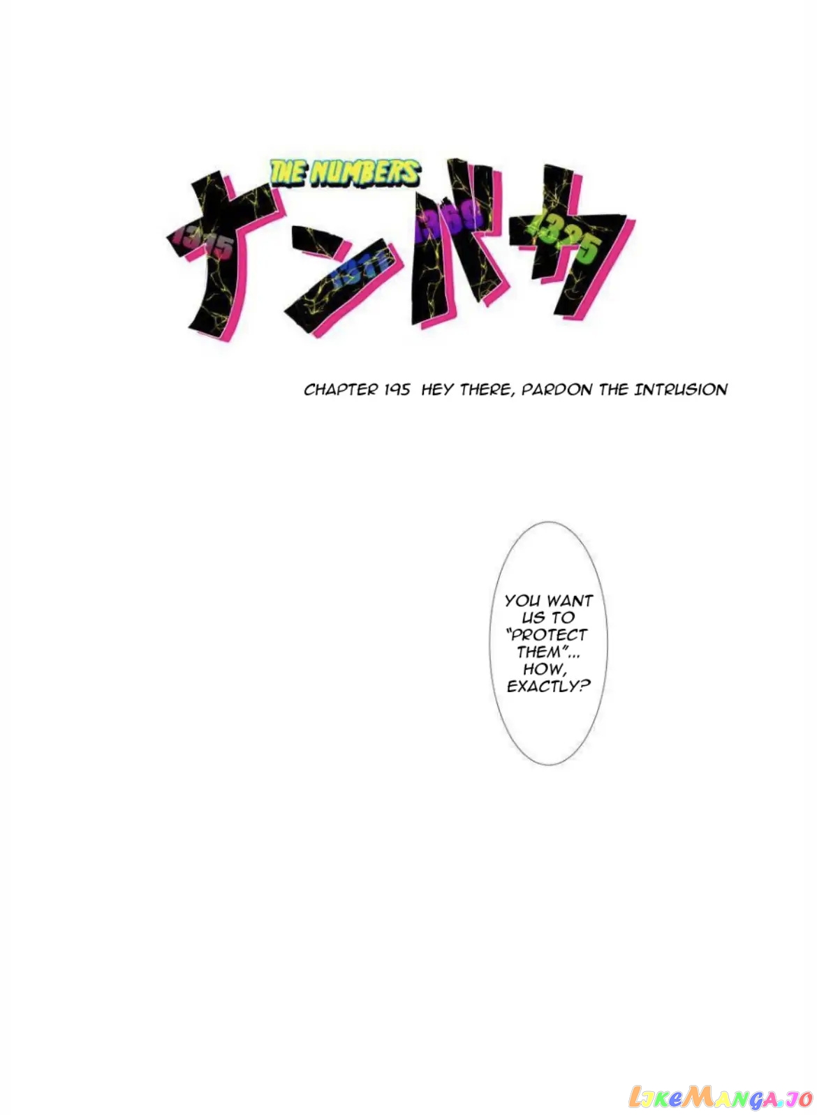 Nanbaka - Manga chapter 195 - page 1
