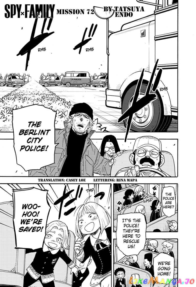 Spy X Family chapter 72 - page 1