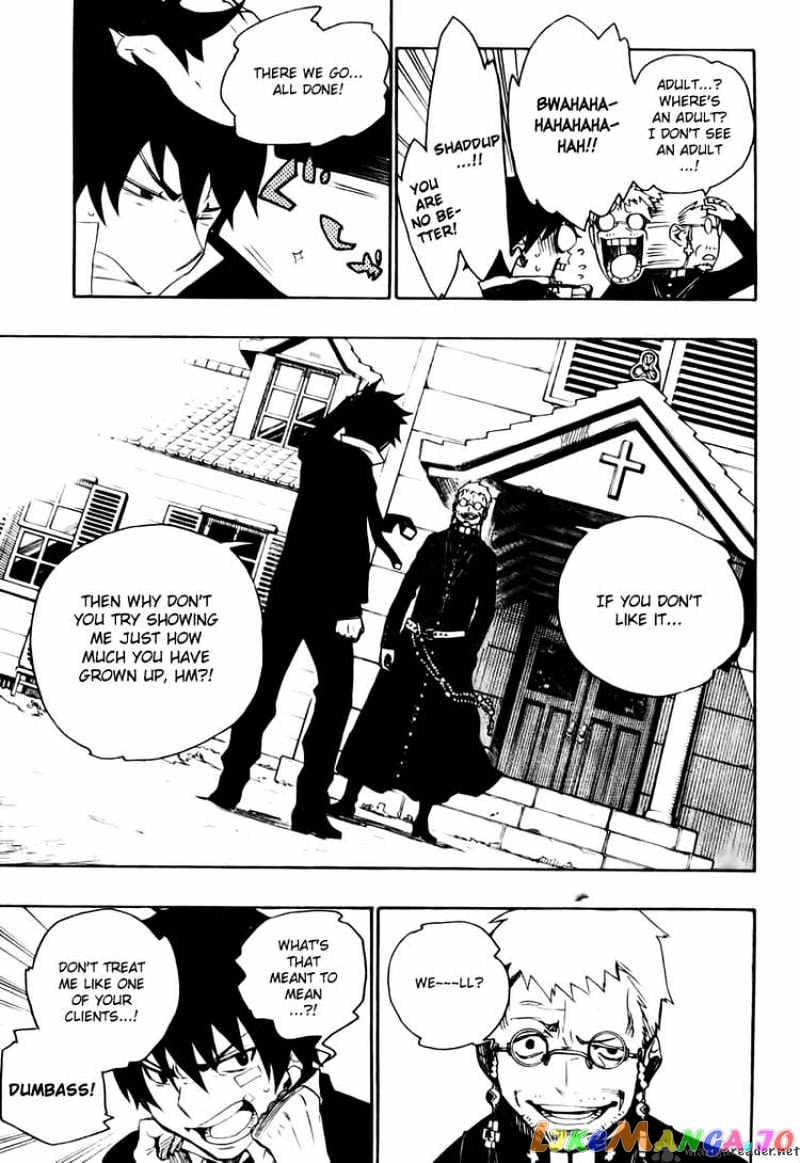 Ao No Exorcist chapter 1 - page 14