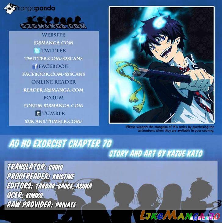 Ao No Exorcist chapter 70 - page 35