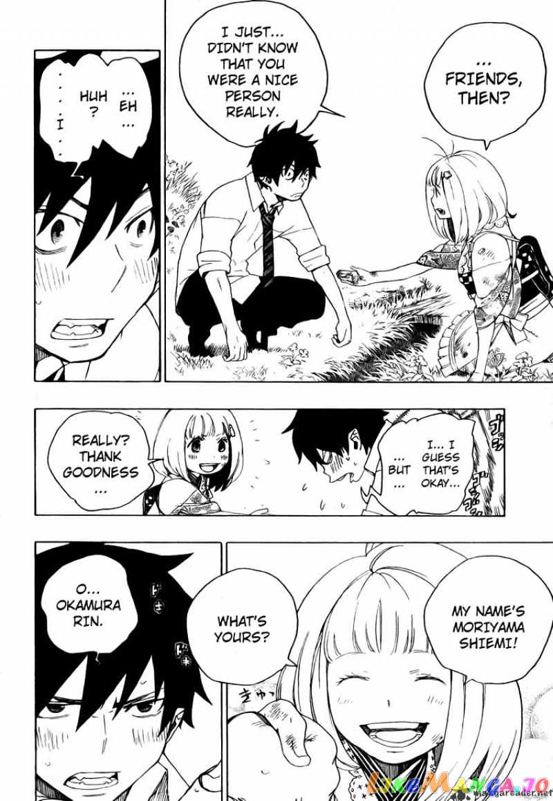 Ao No Exorcist chapter 3 - page 19