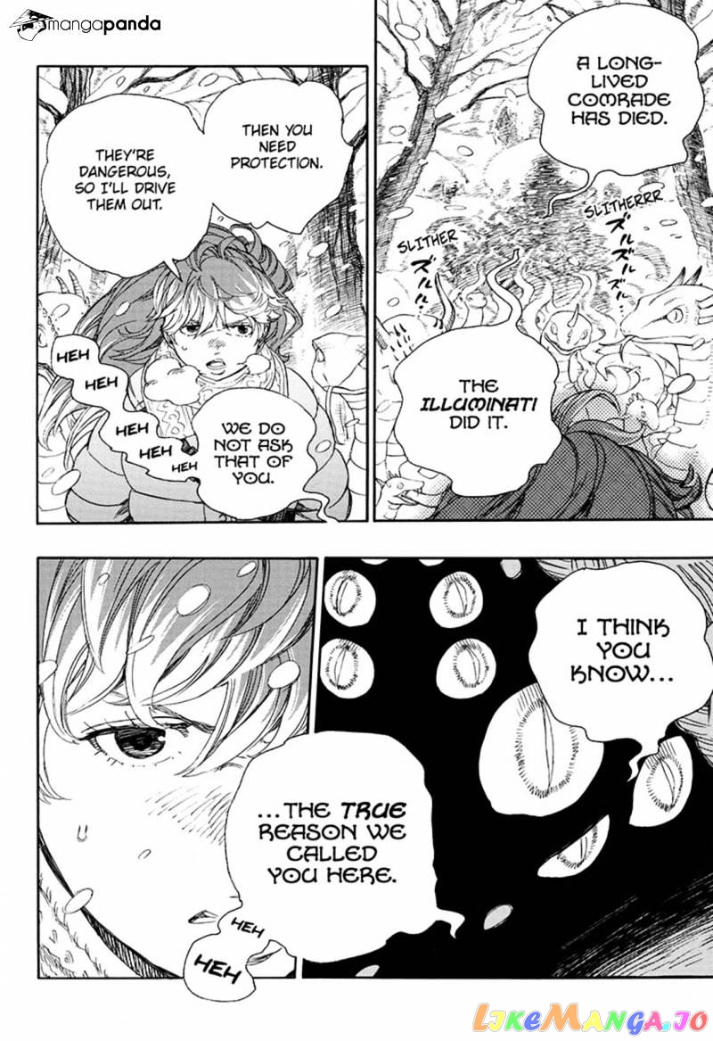 Ao No Exorcist chapter 74 - page 34