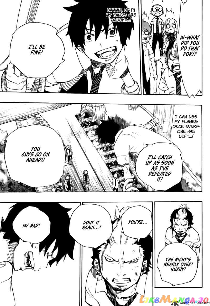 Ao No Exorcist chapter 12 - page 35