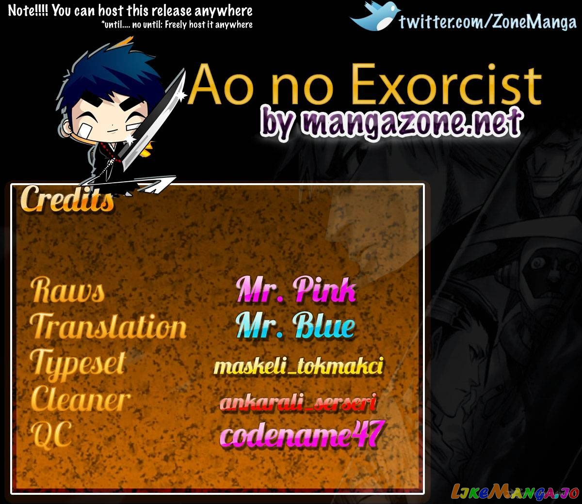 Ao No Exorcist chapter 32 - page 45
