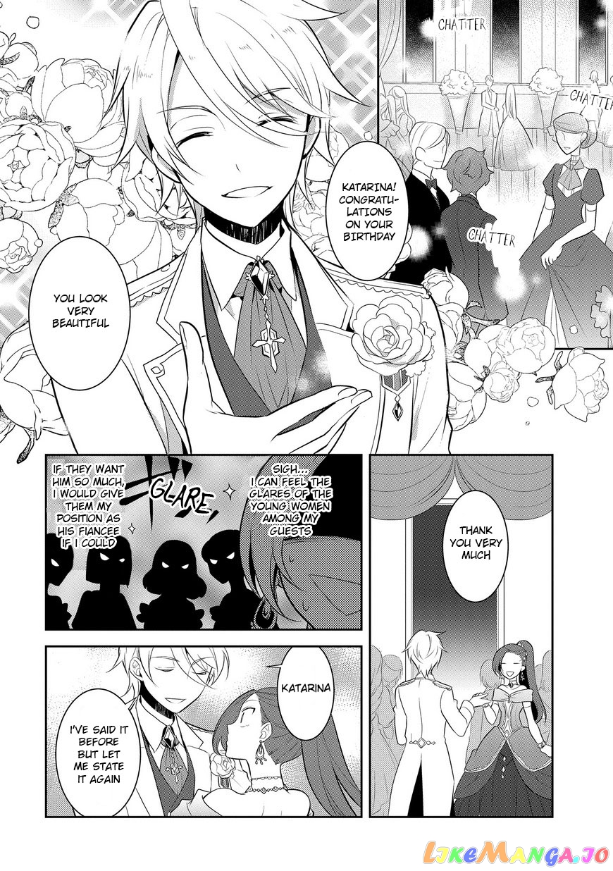 Otome Game no Hametsu Flag Shika Nai Akuyaku Reijou ni Tensei Shite Shimatta... chapter 7 - page 9