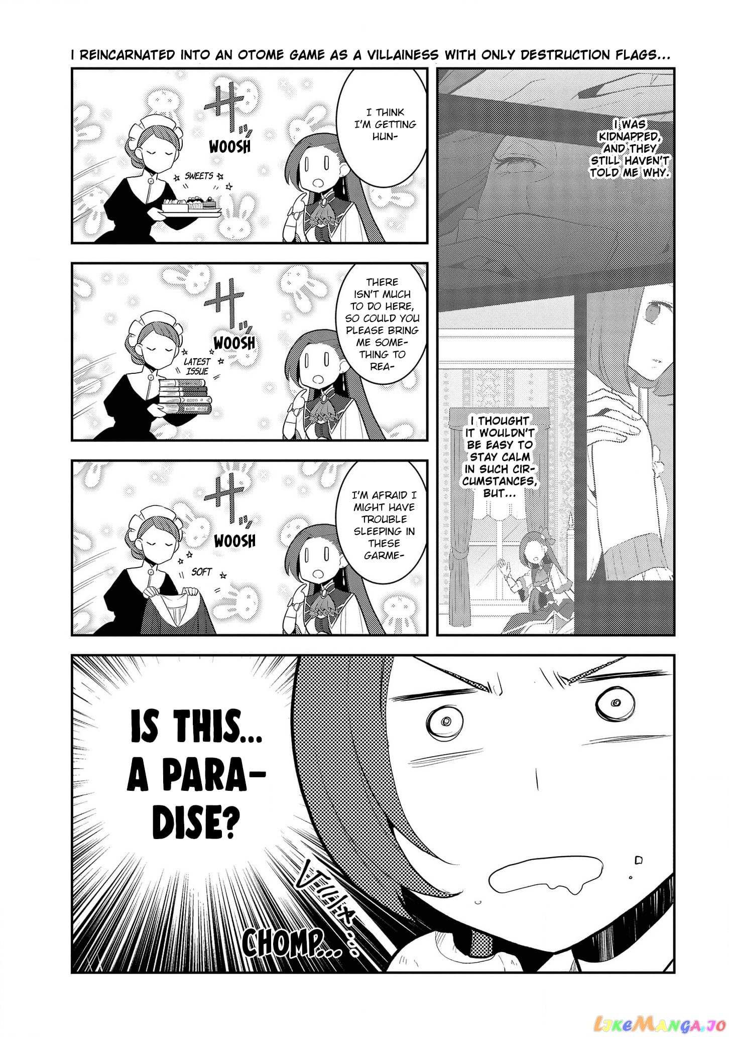 Otome Game no Hametsu Flag Shika Nai Akuyaku Reijou ni Tensei Shite Shimatta... chapter 28 - page 3