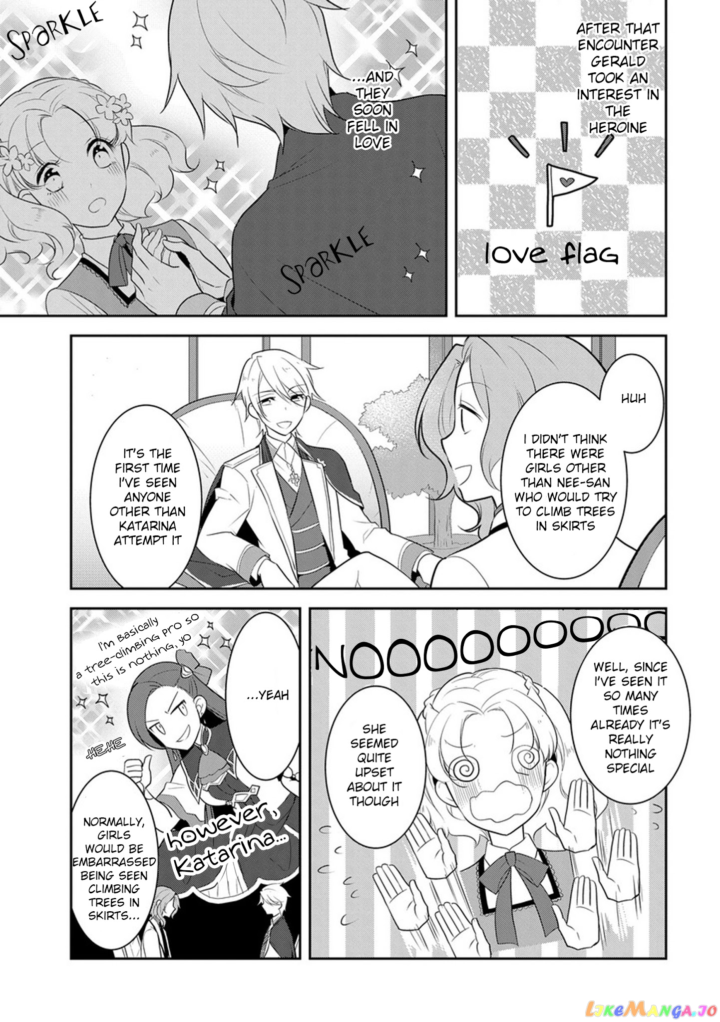 Otome Game no Hametsu Flag Shika Nai Akuyaku Reijou ni Tensei Shite Shimatta... chapter 8 - page 10
