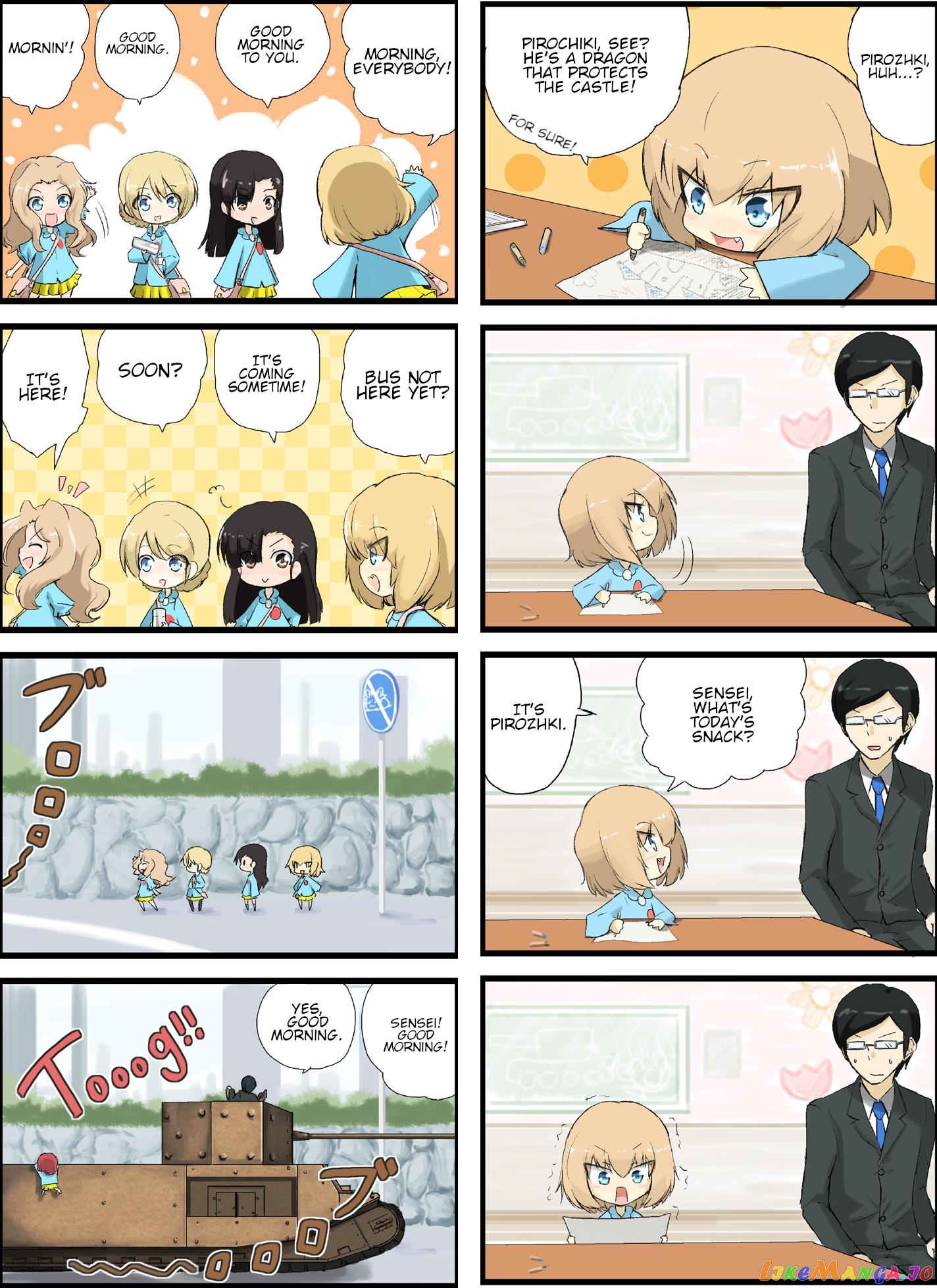 Girls Und Panzer – Garupan Kindergarten chapter 1 - page 8