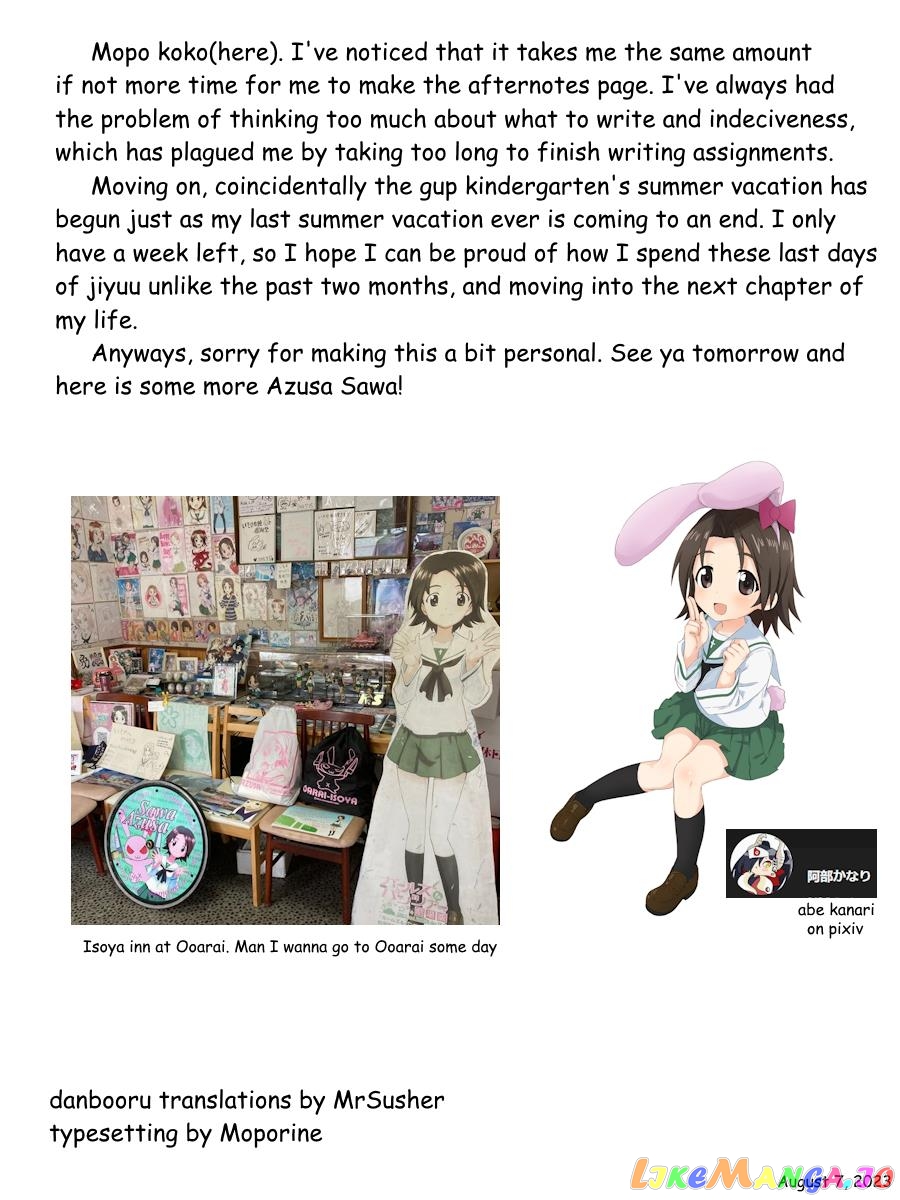Girls Und Panzer – Garupan Kindergarten chapter 11 - page 4