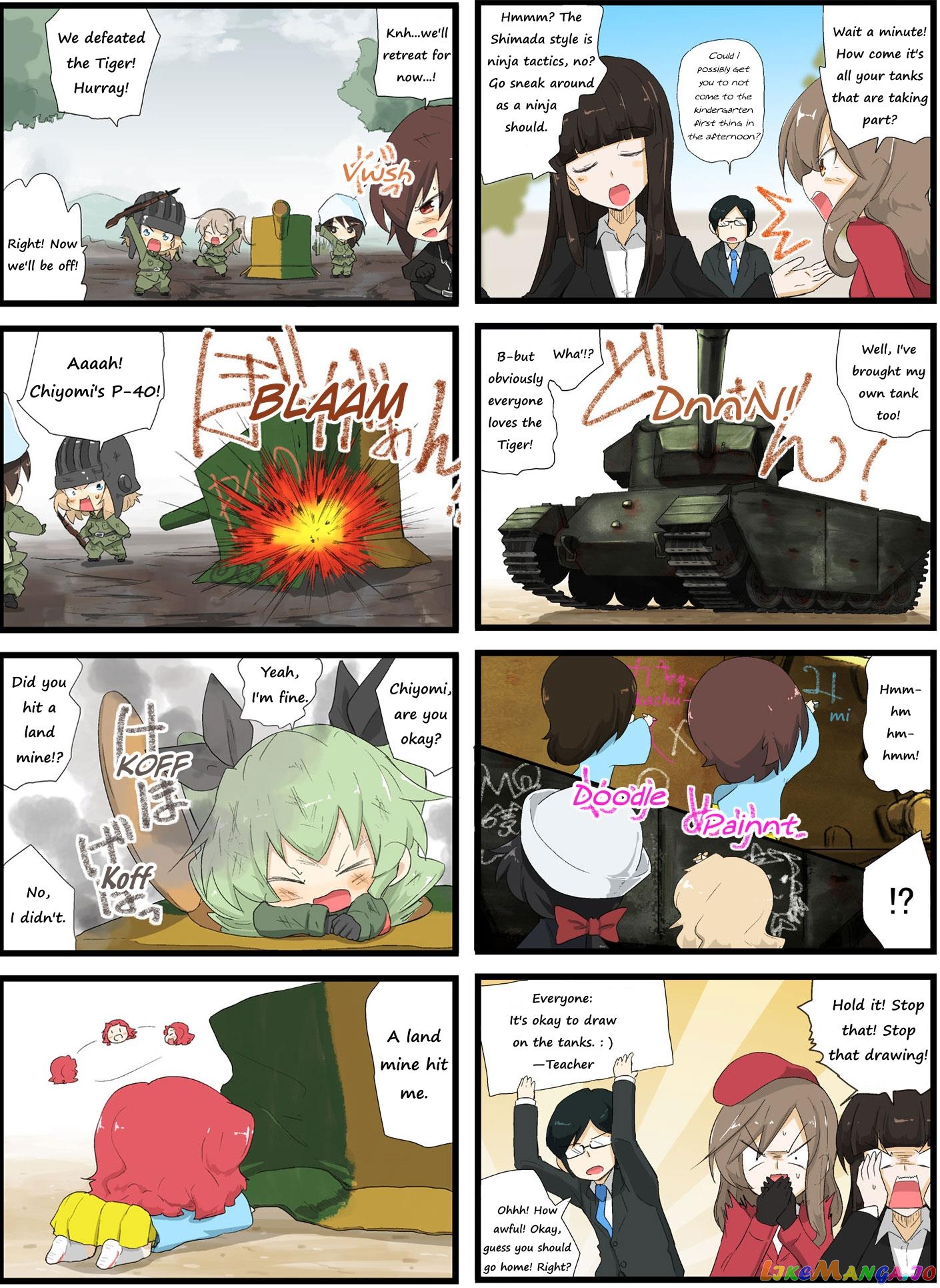 Girls Und Panzer – Garupan Kindergarten chapter 22 - page 1