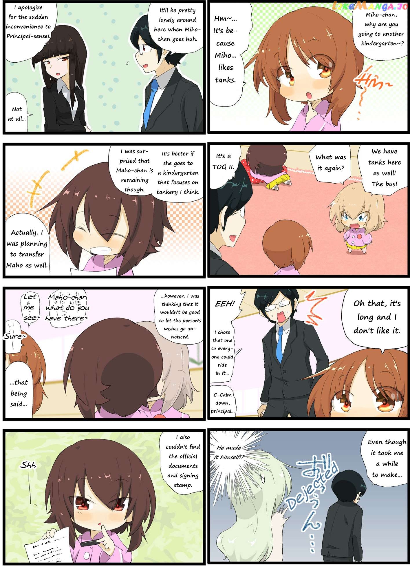 Girls Und Panzer – Garupan Kindergarten Chapter 43 - page 1