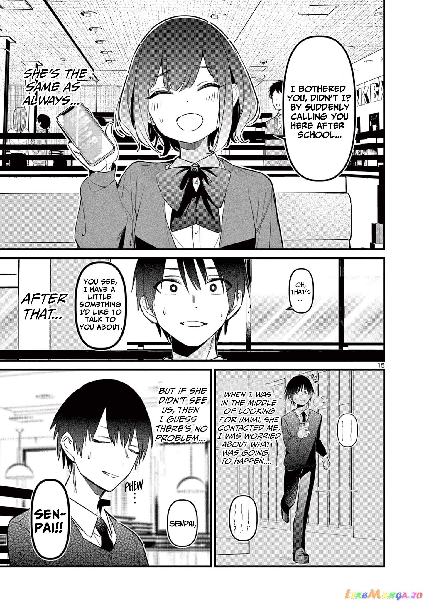 His Girlfriend chapter 9 - page 15