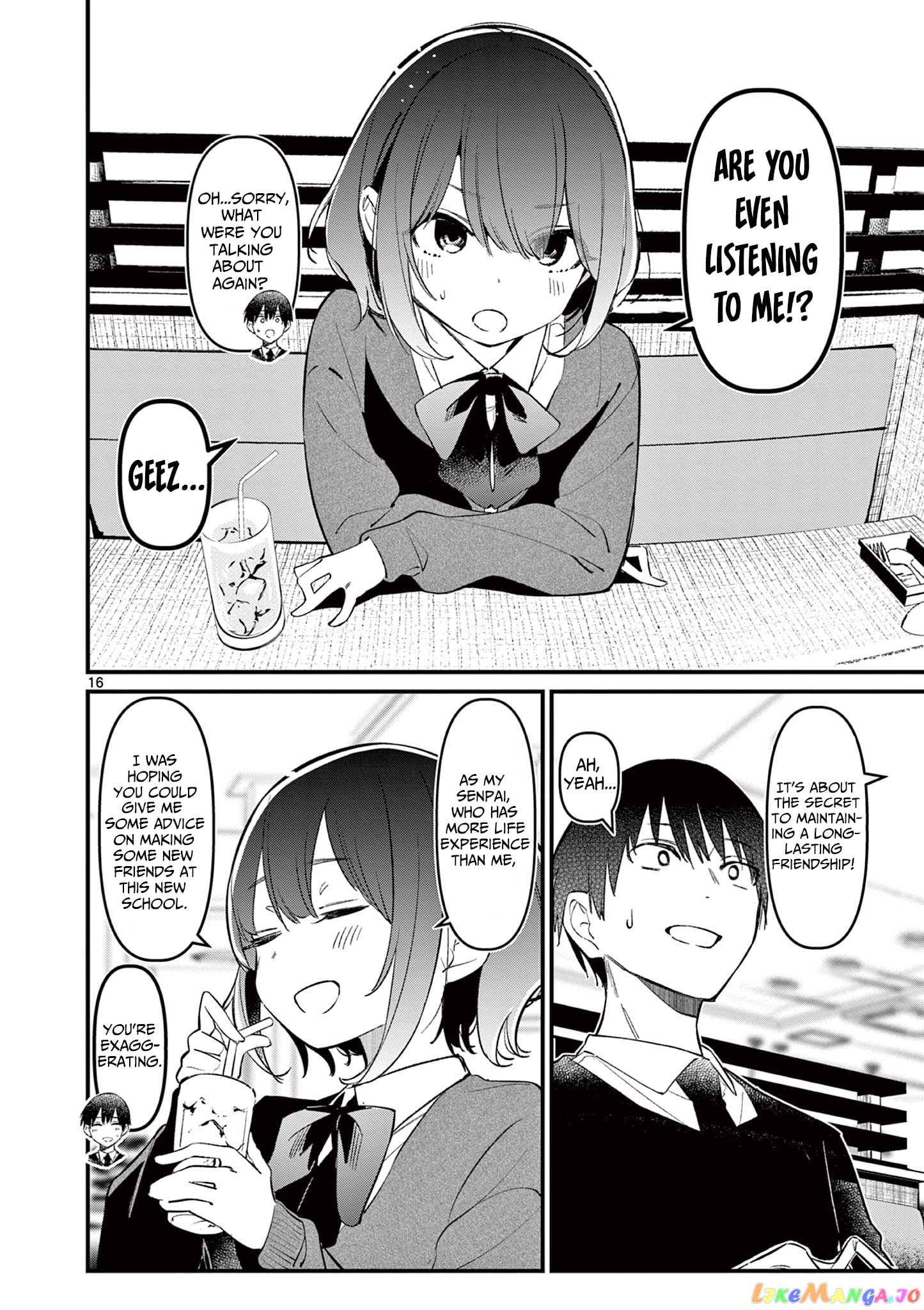 His Girlfriend chapter 9 - page 16