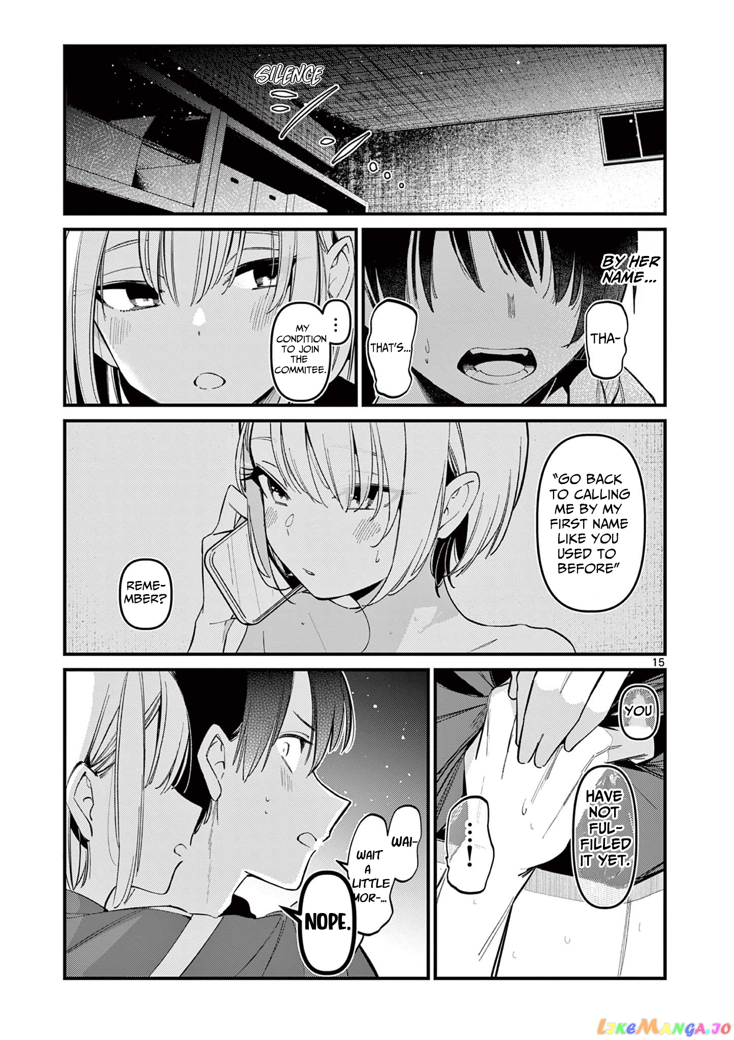 His Girlfriend chapter 12 - page 15