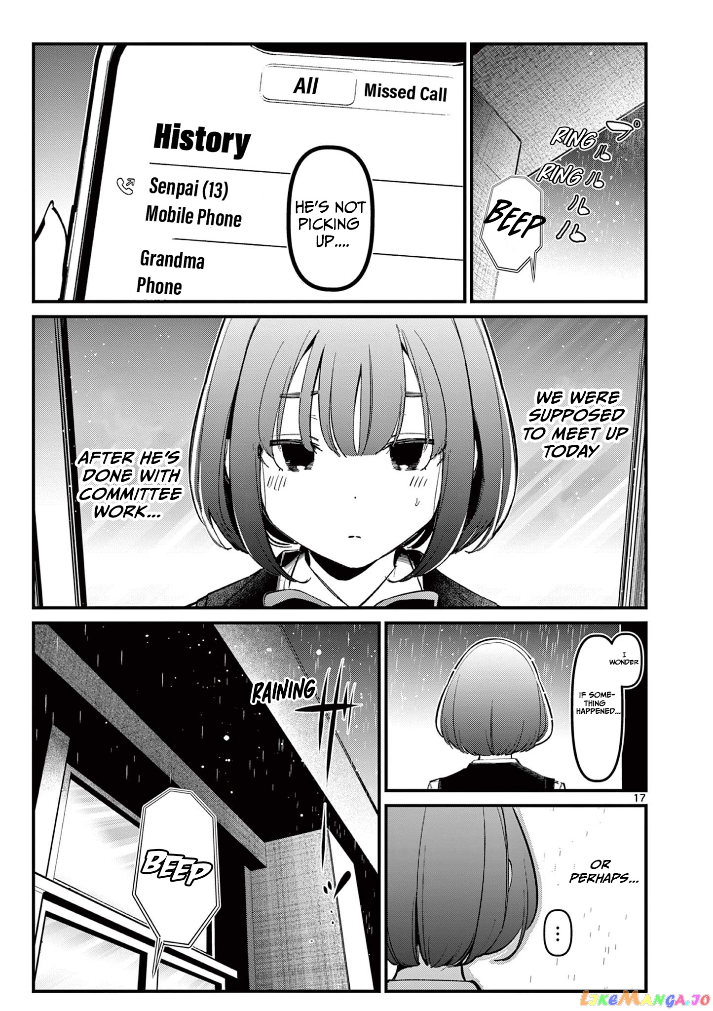 His Girlfriend chapter 12 - page 17