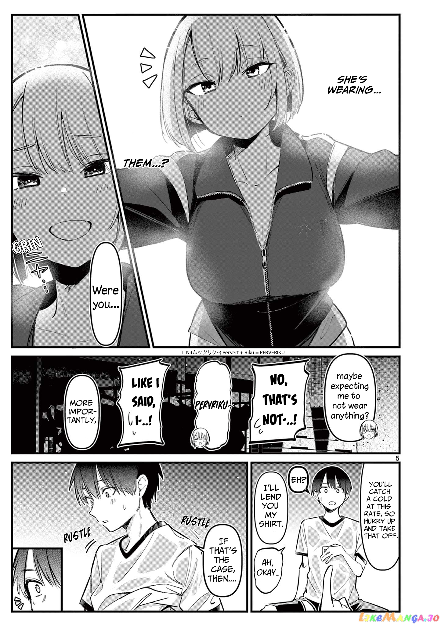 His Girlfriend chapter 12 - page 5