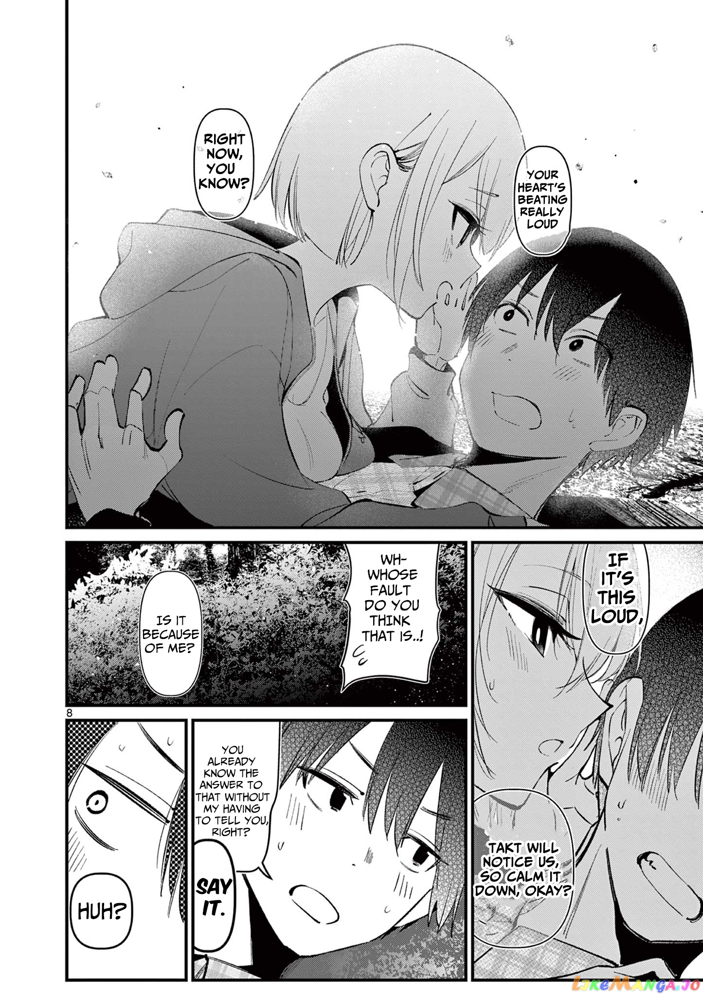 His Girlfriend chapter 5 - page 8