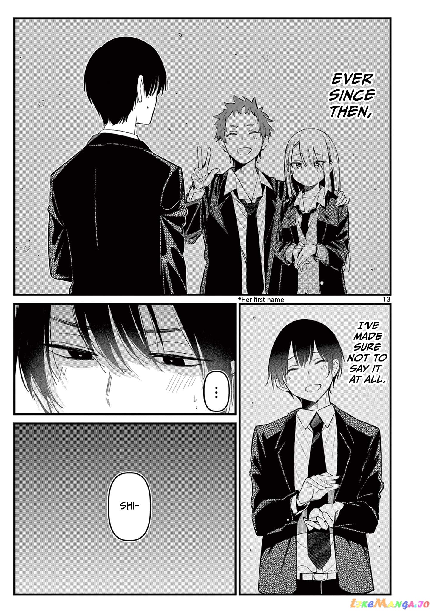 His Girlfriend chapter 13 - page 13