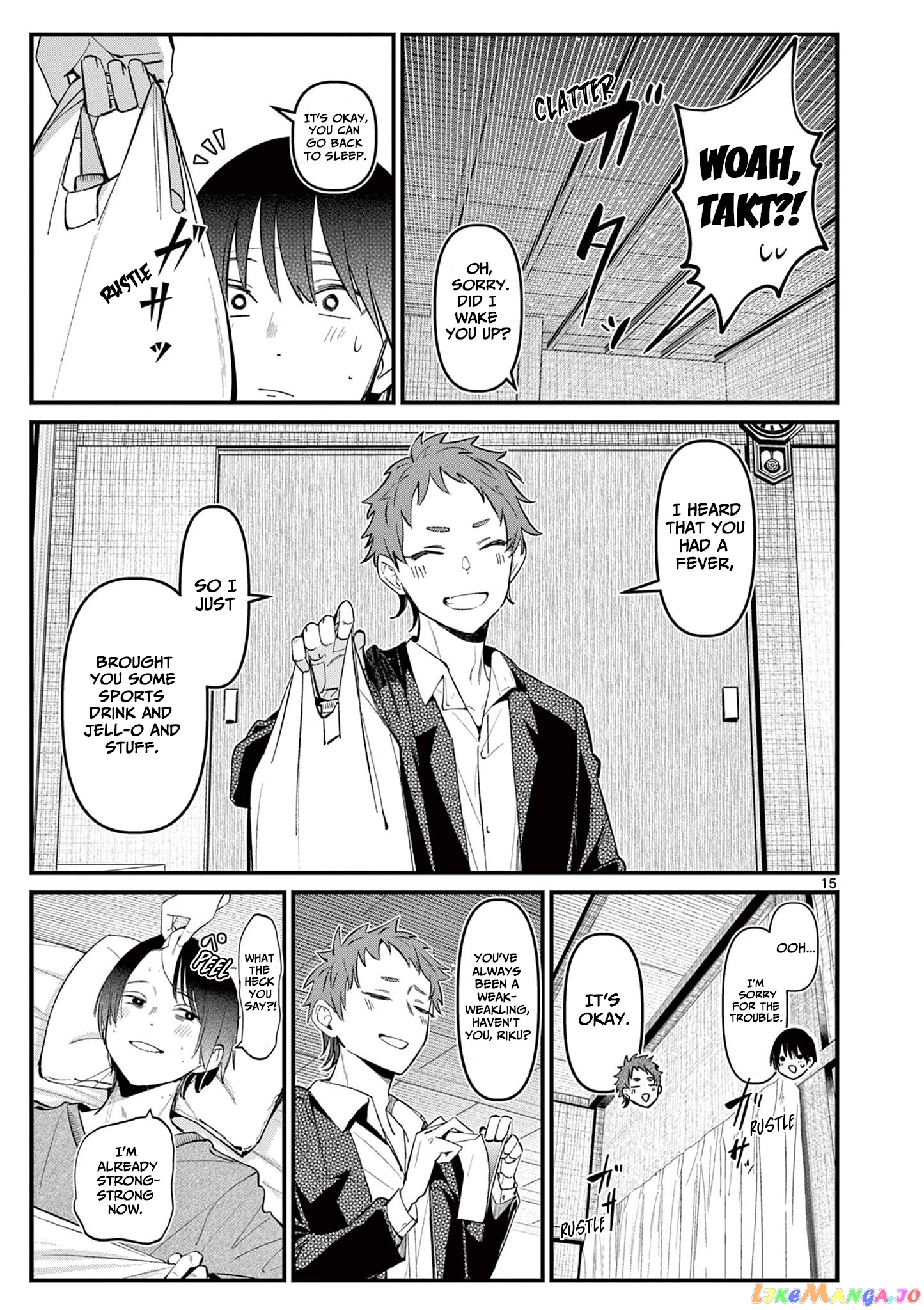 His Girlfriend chapter 14 - page 15