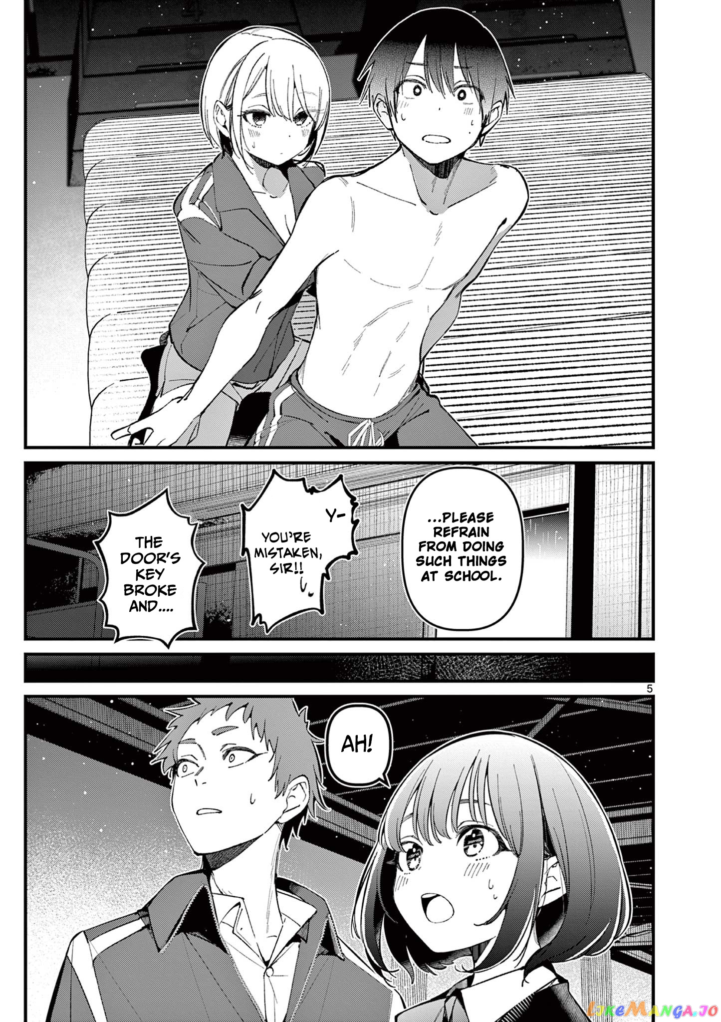 His Girlfriend chapter 14 - page 5