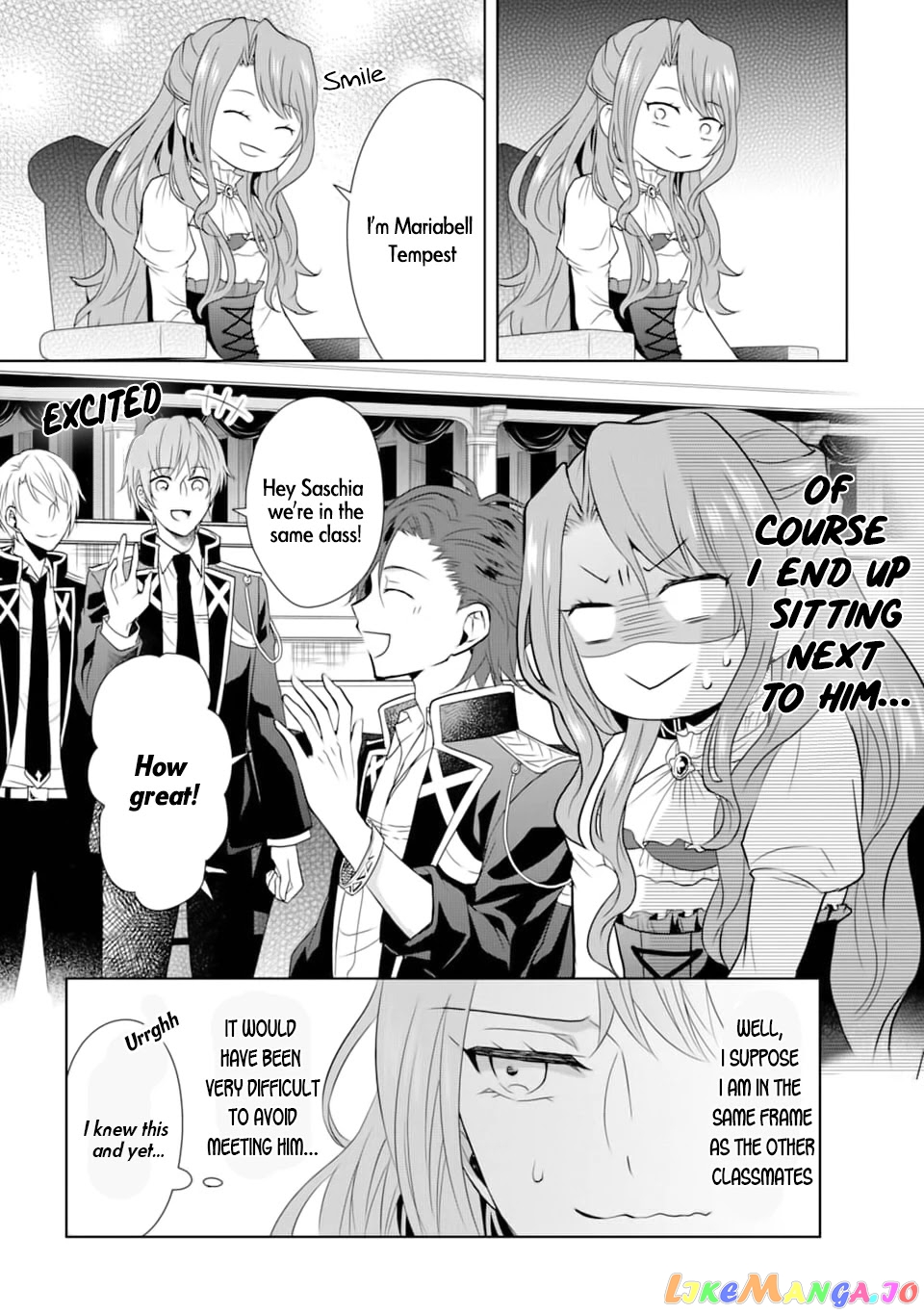 Auto-Mode Expired In The 6Th Round Of The Otome Game chapter 1 - page 21
