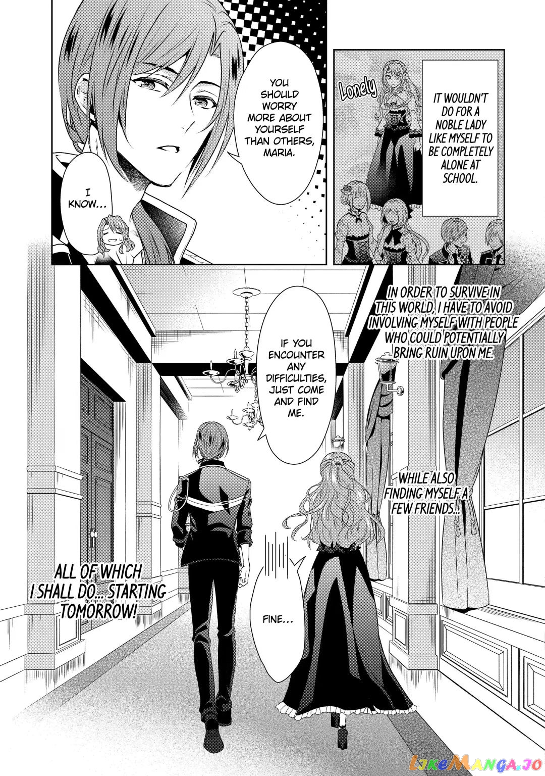 Auto-Mode Expired In The 6Th Round Of The Otome Game chapter 3.1 - page 5